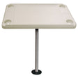 JIF Marine Ivory Rectangular Table Kit with Recessed Flush Mount - DSH-KS - image 1