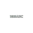 Hardline Products Hardline Series 700 Registration Kit, Solid Fill Colors With Black Outlines and Slanted European Font (Includes 4 Sets of 3" A-Z, 0-9) - 700CLBLK - image 1