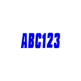 Hardline Products BLU350EC Blue Letter Kit Marine Boat