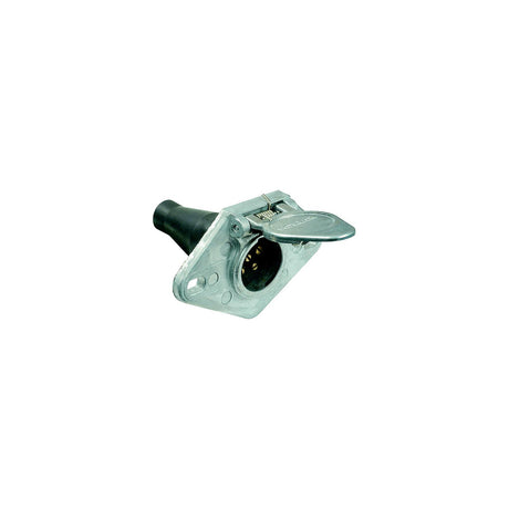 Pollak Corp Pollack 6-Way Socket w/Rubber Boot - 11-608EP