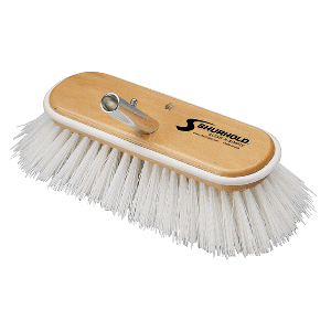 Shurhold 10" Polypropylene Stiff Bristle Deck Brush - 990