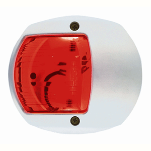 Perko LED Side Light - Red - 12V - White Plastic Housing - 0170WP0DP3
