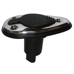 Perko Threaded Collar Pole Light Mounting Base - 2 Pin - Stainless Steel - 1048P0SDP