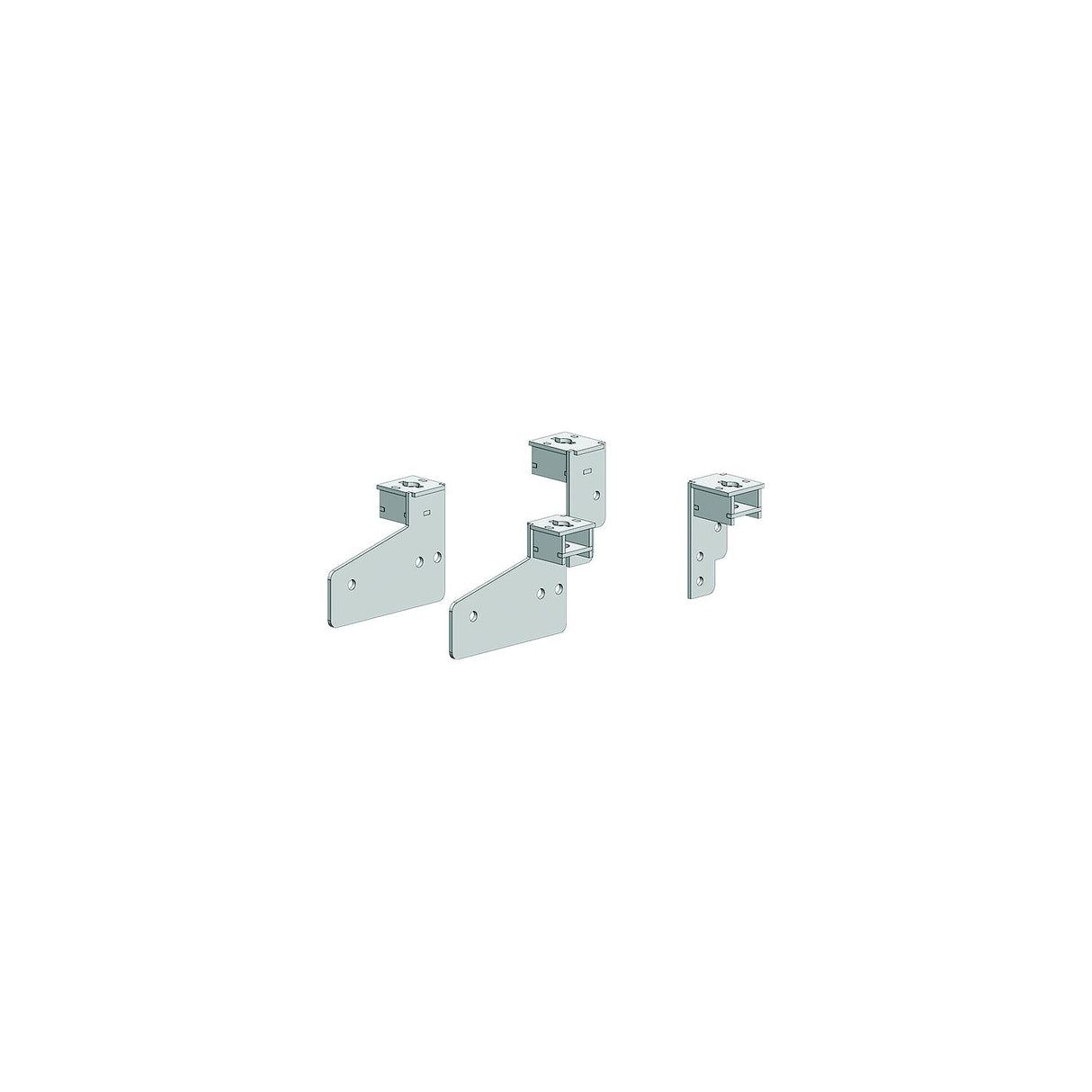 Pullrite 3117 Traditional Series SuperRail #3100 Mounting Kit for 2007-2016 Chevy GMC 1500 (5'8" Bed) Pickup Trucks - 3117