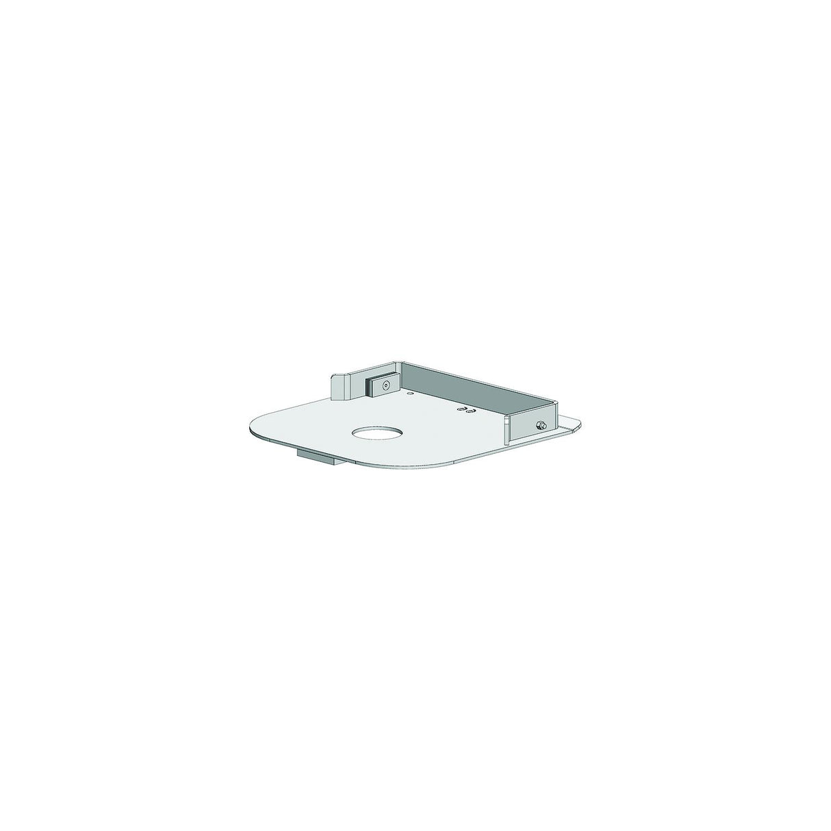 Pullrite 3366 QuickConnect Multi-Fit Capture Plate for Lippert King Pin Box Models - 3366