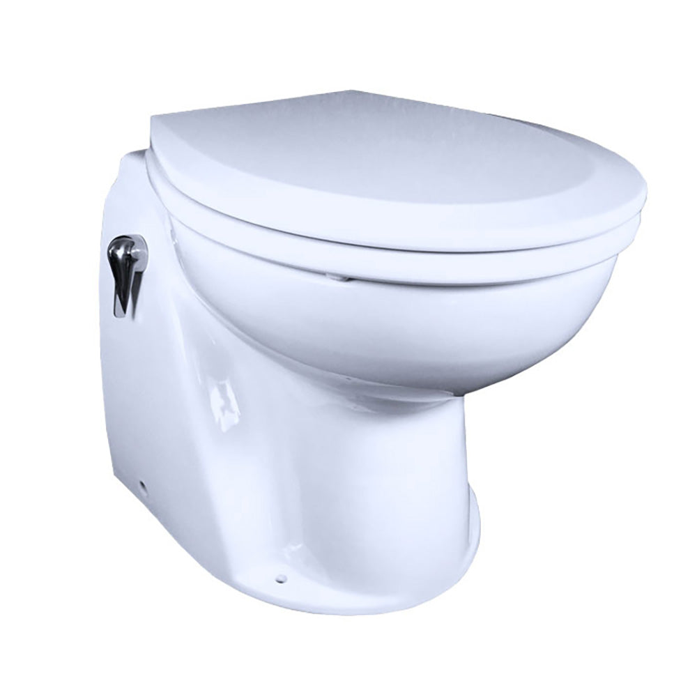 Raritan Atlantes Freedom&reg; w/Vortex-Vac - Household Style - White - Remote Intake Pump - Smart Toilet Control - 12v - AVHWR01203