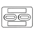 Camp Bolt-On Small Divers Zinc Plate for Hull - DP-2 - image 1