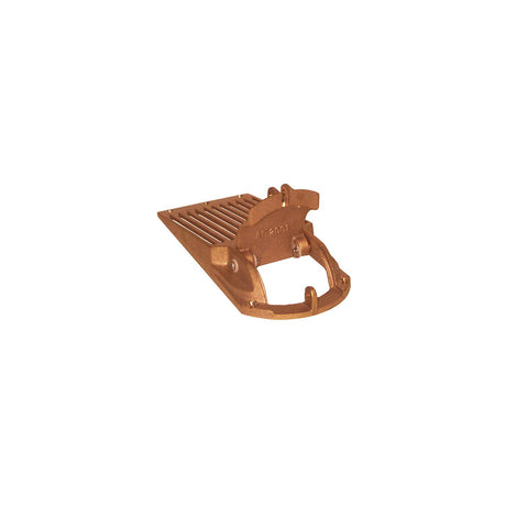 GROCO Bronze Slotted Hull Scoop Strainer w/Access Door f/Up to 1-1/4" Thru Hull [ASC-1250] - official GROCO product image 2