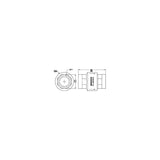 Groco CV Bronze In-Line Check Valve - CV-200 - official GROCO product image 3