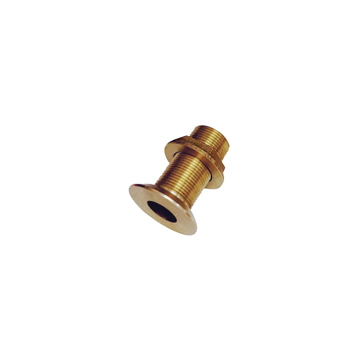 Groco FTH Bronze Flush Thru-Hull With Nut - FTH-1000-W