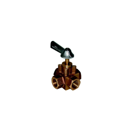 GROCO 1/2" 4-Port Tank Selector Valve [FV-450-X] - official GROCO product image 3