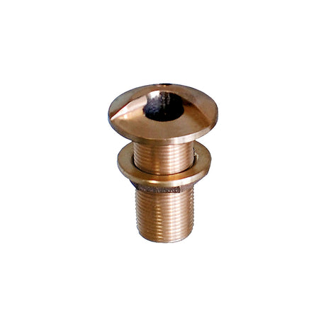 GROCO 1-1/4" Bronze High Speed Thru-Hull Fitting w/Nut [HSTH-1250-W] - official GROCO product image 2