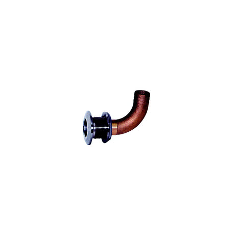 GROCO 3/4" 90 Degree Hose Thru-Hull Fitting [HTHC-750-S] - official GROCO product image 2