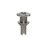 GROCO Stainless Steel Hose Barb Thru-Hull Fitting - 1-1/8" [HTH-1125-S] - official GROCO product image 2