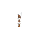Groco IBV-F Bronze Flanged Adaptor For In-line Ball Valve to Thru-Hull - IBVF-1250 - official GROCO product image 2