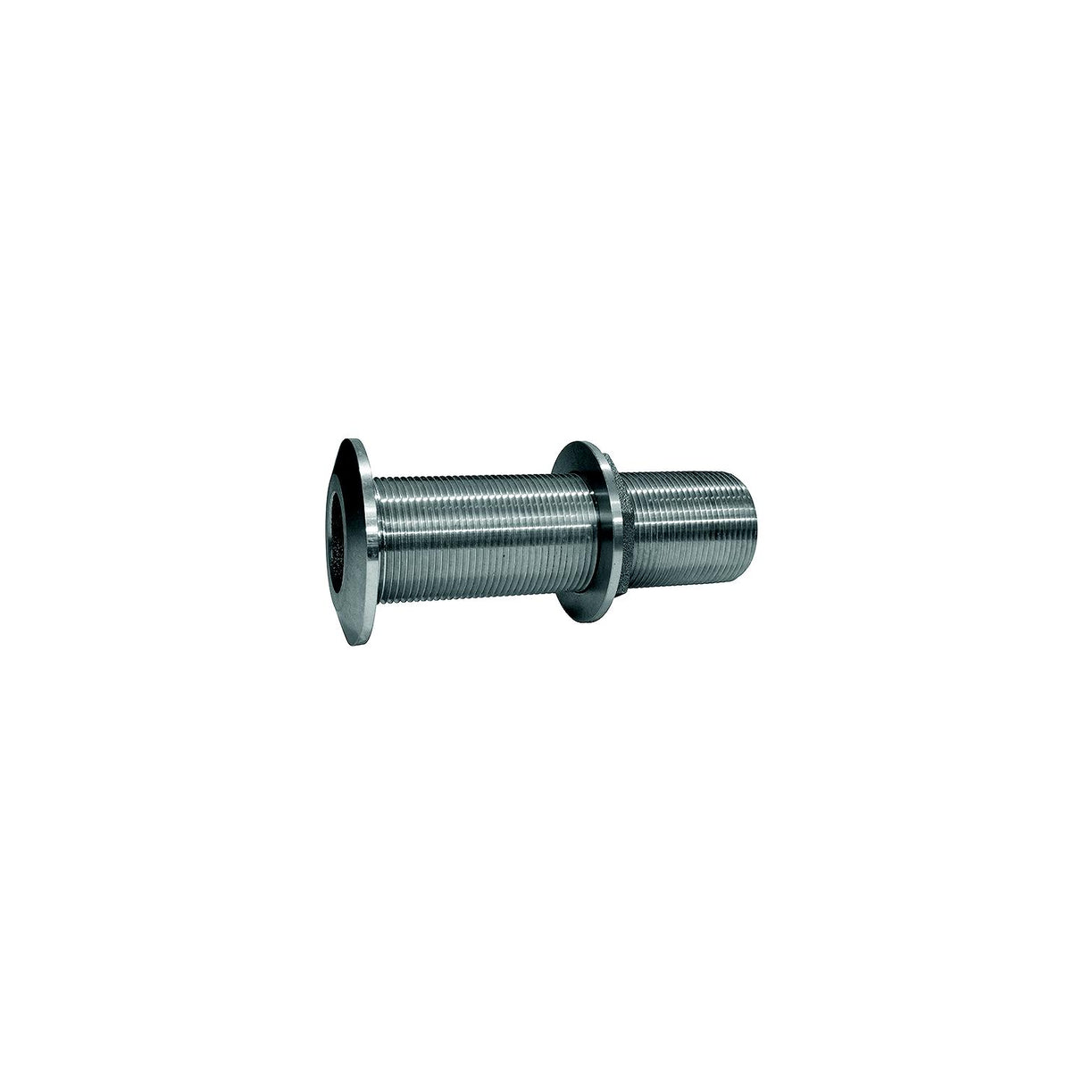 GROCO 1-1/2" Stainless Steel Extra Long Thru-Hull Fitting w/Nut [THXL-1500-WS] - official GROCO product image 2