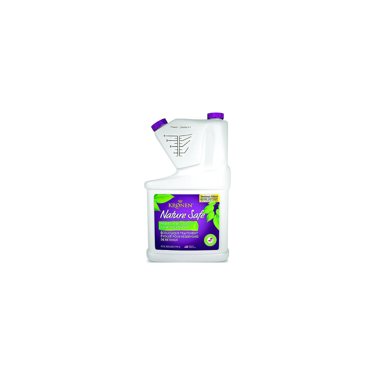 Pro Pack Packaging Kronen KHT001 Premium Holding Tank Treatment, 32 oz. measuring bottle - image 1