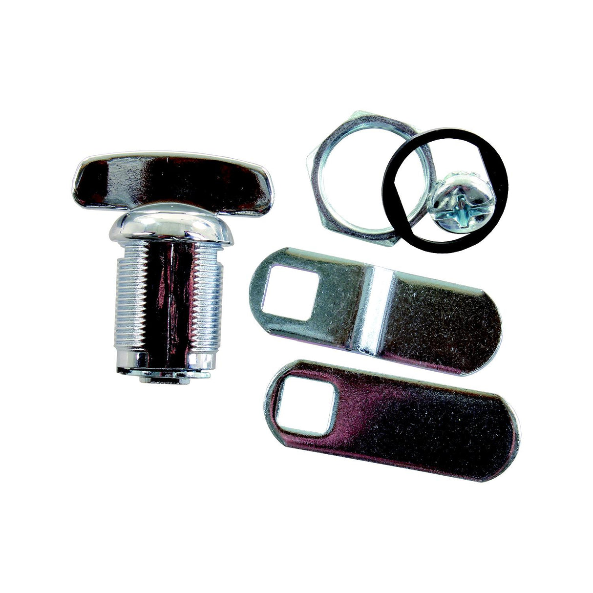 JR Products 7/8" Compartment Door Thumb Lock - 00125 - image 2