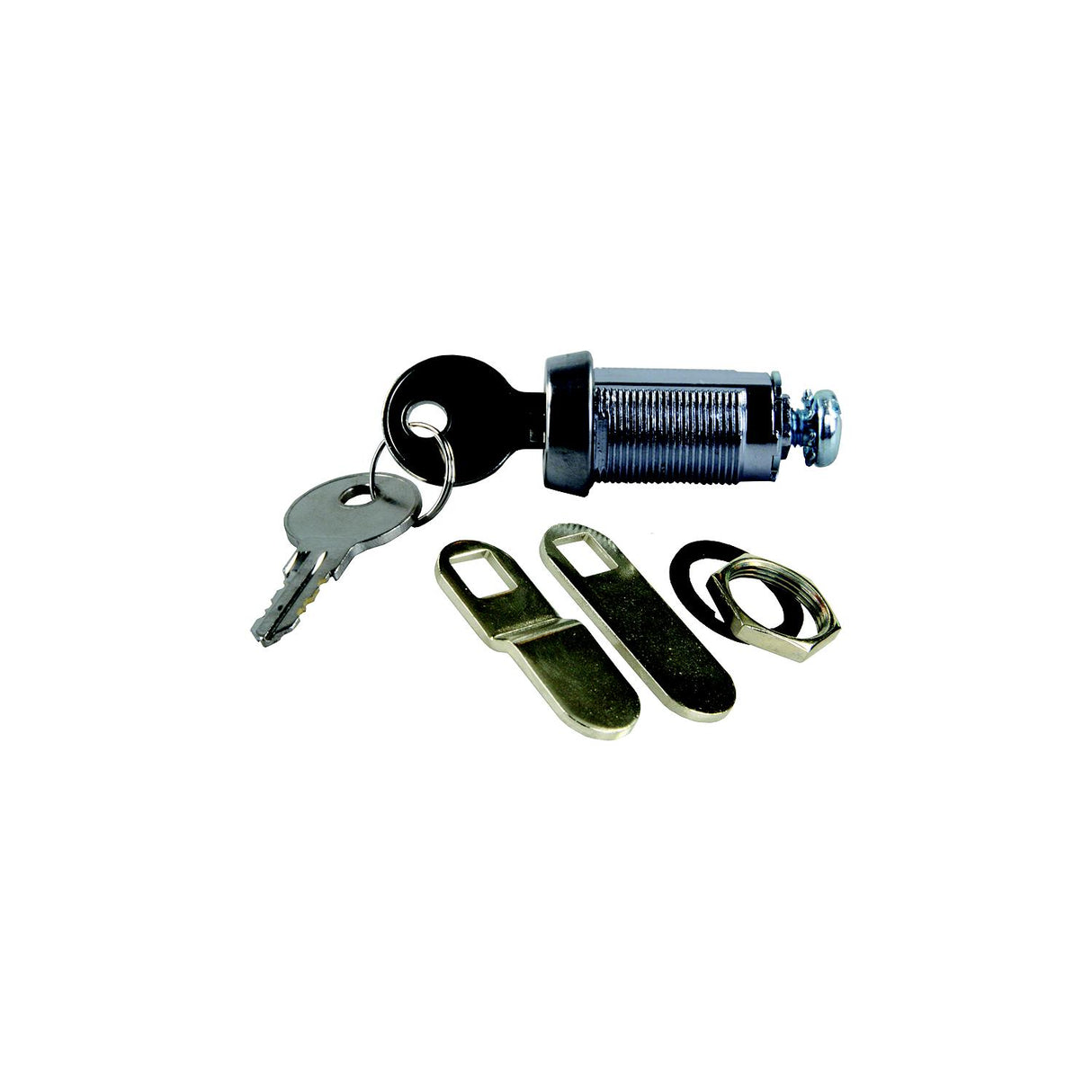 JR Products Deluxe Compartment Door Key Lock, 1-1/8" - 00175 - image 2