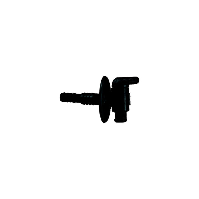 JR Products 0462415 Dual Barbed Drain Cock, Black - image 1