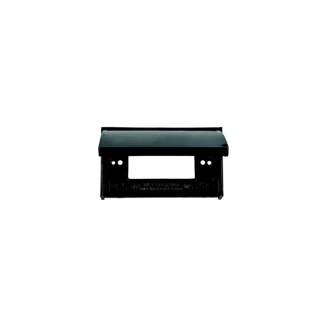 JR Products 0512215 Black GFCI Weatherproof RV Outlet Cover - image 1