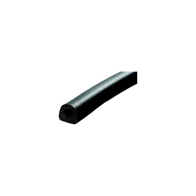 JR Products 0630115 D Shaped EPDM Sponge Rubber Seal, 25' - image 1