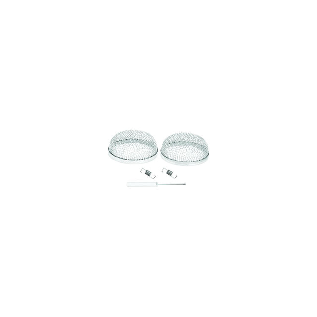 JR Products 0630155 Mud Dauber Screens, (2) Screens 2-7/8" D x 1-5/16" H - image 1