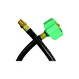 JR Products 0731545 RV Thermoplastic Pigtail Hose with 1/4" Male Pipe Thread End - image 1