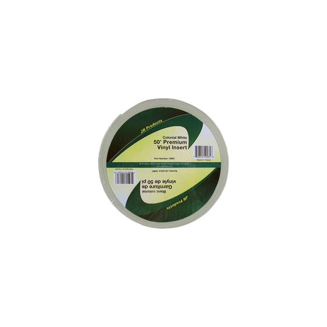JR Products Vinyl Insert - Premium, 50' Colonial White - 10081 - official JR Products product image 3