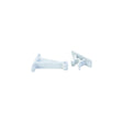 JR Products C-Clip Style Door Holder - Plastic, 3" Polar White - 10204 - image 1