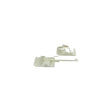 JR Products Plastic T-Style Door Holder, 3.5" Colonial White - 10424 - image 1
