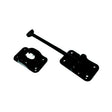 JR Products Plastic T-Style Door Holder, 6" Black - 10434 - image 1