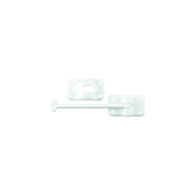 JR Products Plastic T-Style Door Holder, 6" Polar White - 10444 - image 1