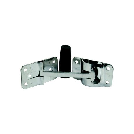 JR Products 10615 Stainless Steel 4" Flat T-Style RV Door Holder - image 1