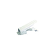 JR Products 10845 Fold Down Camper Latch & Catch, White - image 1