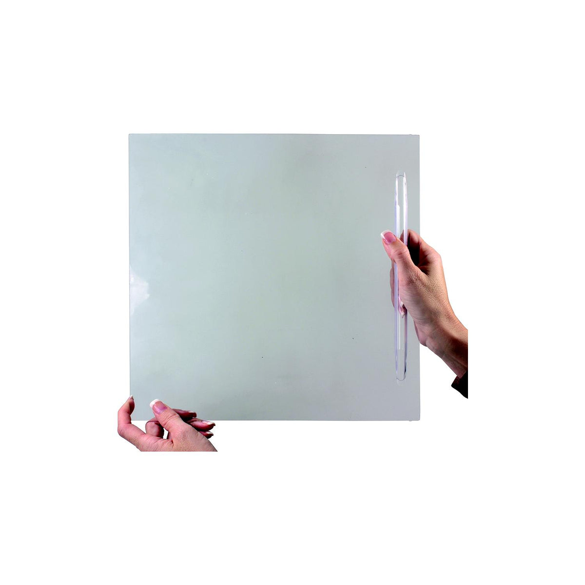 JR Products 11195 Clear RV Screen Door Slider Replacement for 12" Wide Tracks - image 1