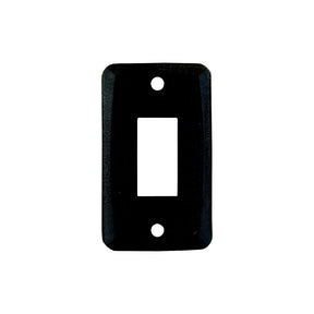 JR Products SINGLE FACE PLATE BLACK BELL RV RVX - 12855 - image 1