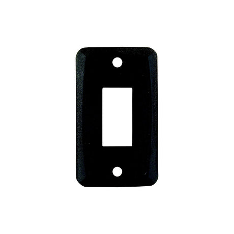 JR Products SINGLE FACE PLATE BLACK BELL RV RVX - 12855 - image 1