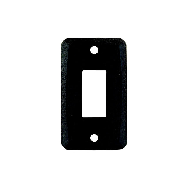 JR Products SINGLE FACE PLATE BLACK BELL RV RVX - 12855 - image 1