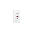 JR Products GFCI Electrical Outlet, White - 15005 - image 1