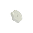 JR Products Window Knob, White - 20335 - image 1