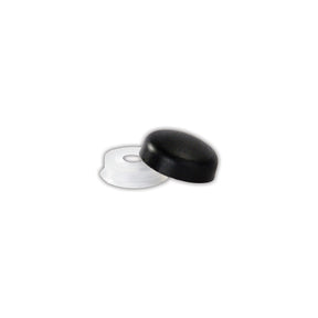 JR Products Screw Covers, Black, 14/pk - 20385 - image 1