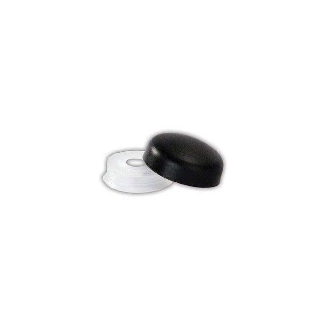 JR Products Screw Covers, Black, 14/pk - 20385 - image 1
