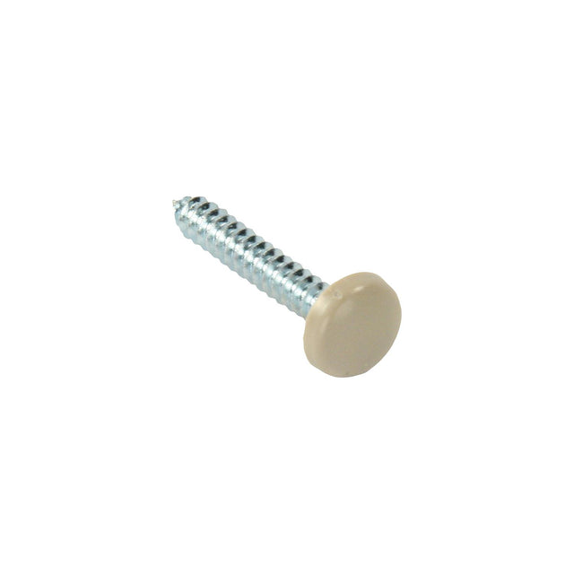 JR Products Kappet Screws With Covers, Beige, 14/pk - 20425 - image 1