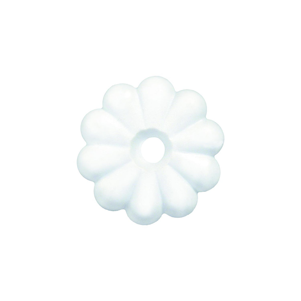 JR Products Plastic Rosettes, White, 14/pk - 20455 - image 1