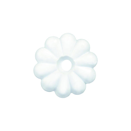 JR Products Plastic Rosettes, White, 14/pk - 20455 - image 1