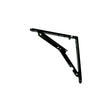 JR Products 20735 Brown 12" x 12" x 16 1/2" Folding RV Shelf Bracket - image 1