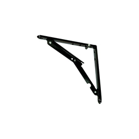 JR Products 20735 Brown 12" x 12" x 16 1/2" Folding RV Shelf Bracket - image 1