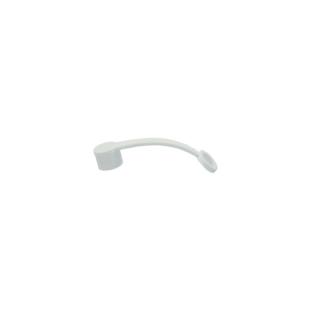 JR Products 47805 Square Cable TV Plate, Polar White - image 1