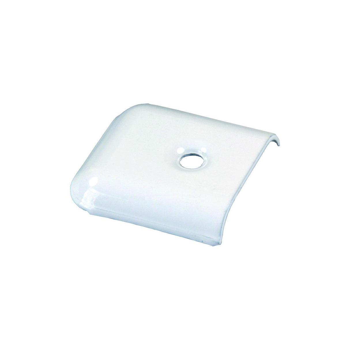 JR Products RV Metal Vinyl 1 3/8" x 1 1/4" x 1/4" End Cap - 49655 - image 1